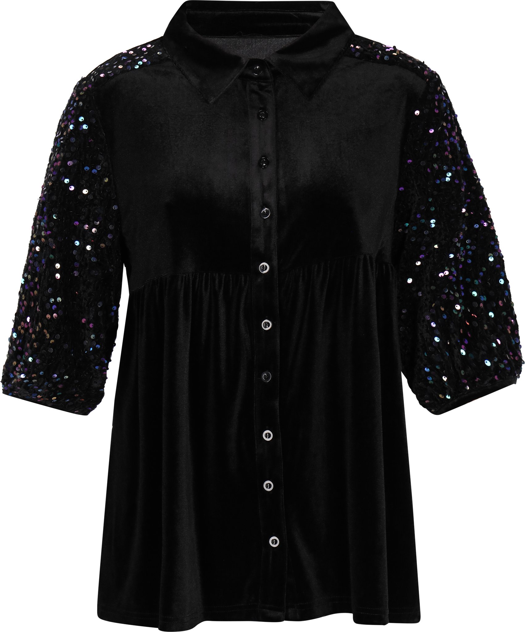 Faina Bluse Frauen Schwarz
