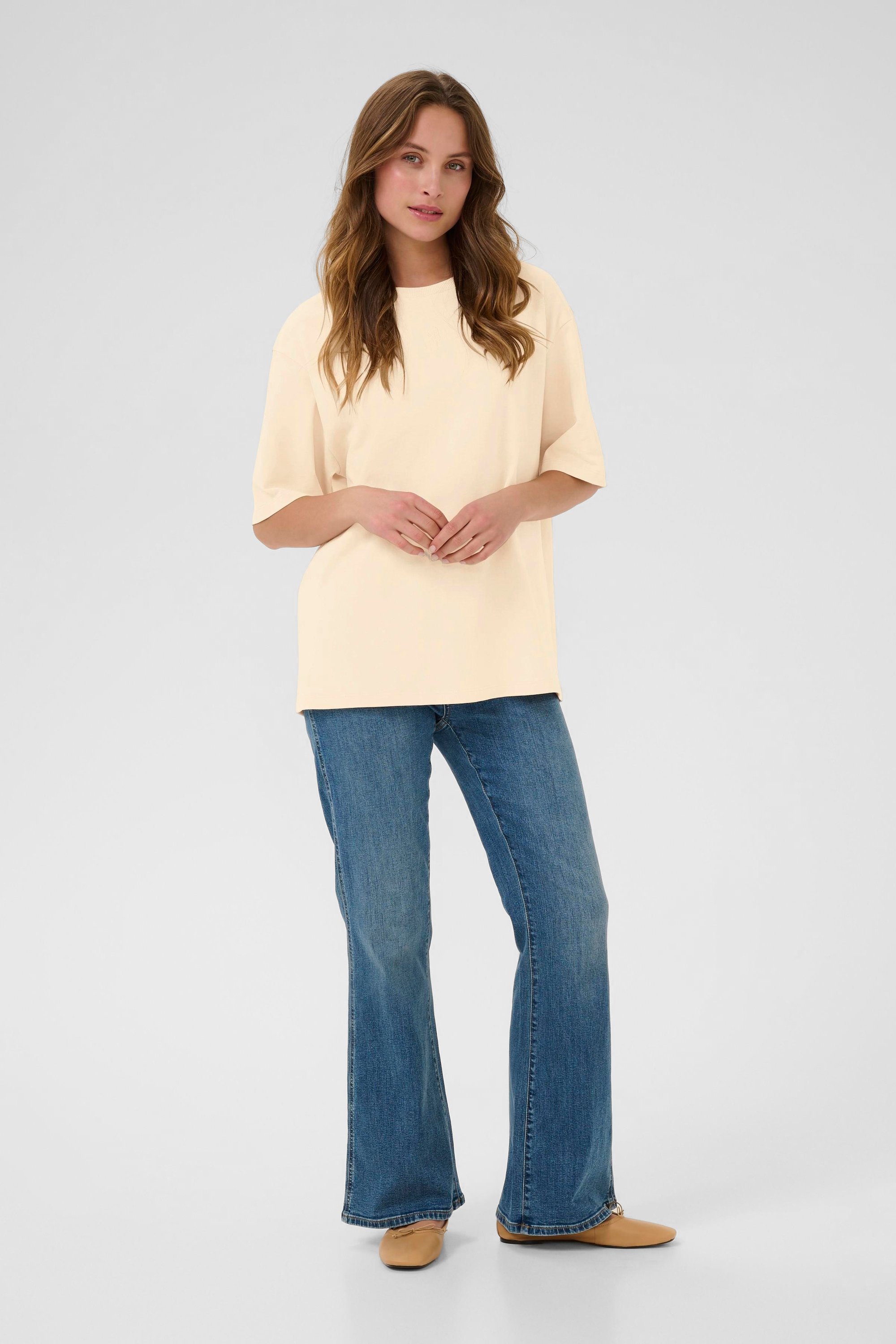 T-shirt CUalfie Oversize fit white