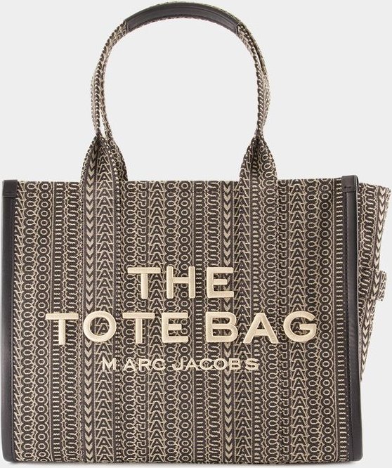 The Large Tote - Marc Jacobs - Baumwolle - Beige