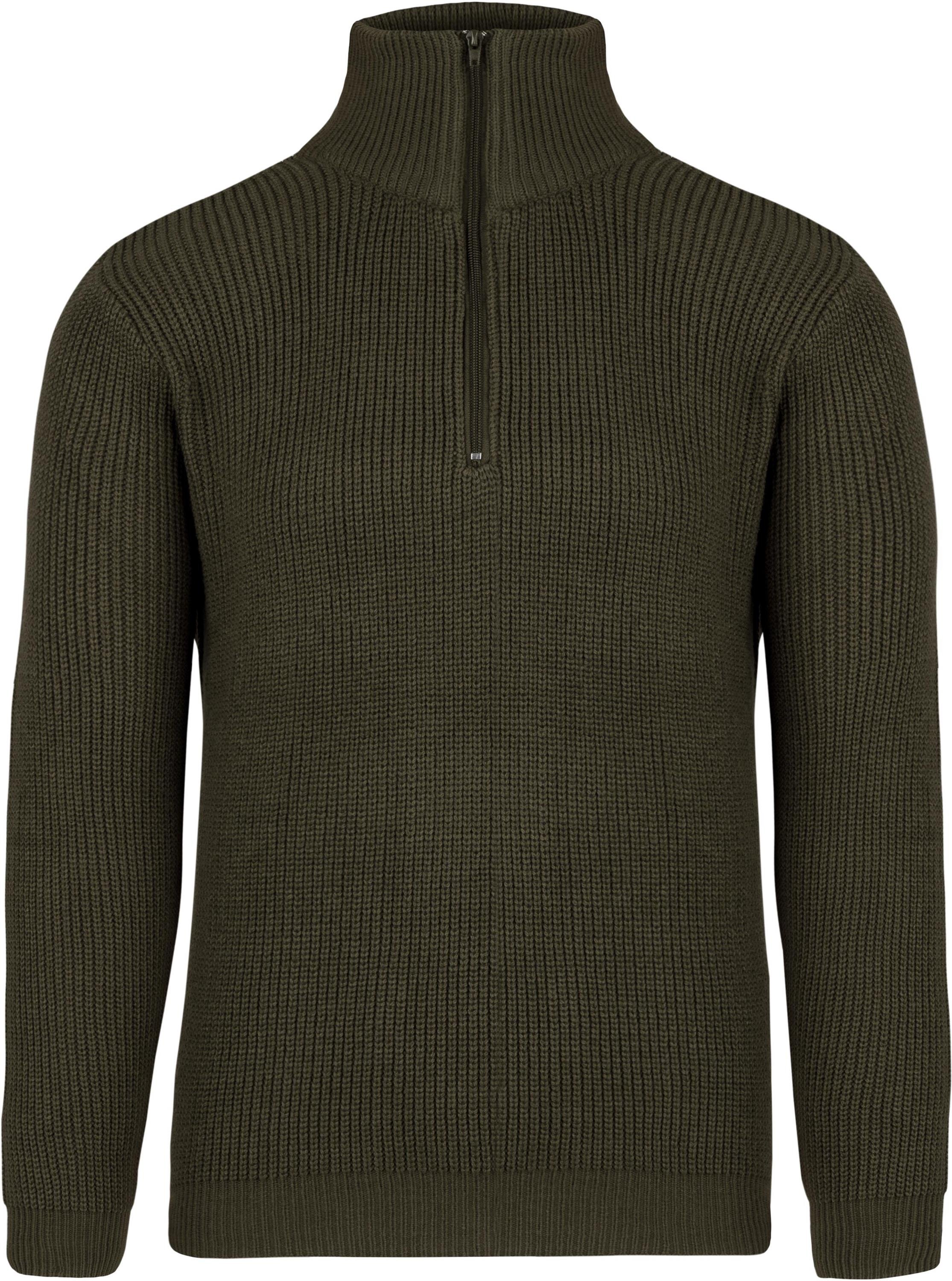 normani OUTDOOR SPORTS Herren Troyer-Pullover mit RV-Kragen Tintrup