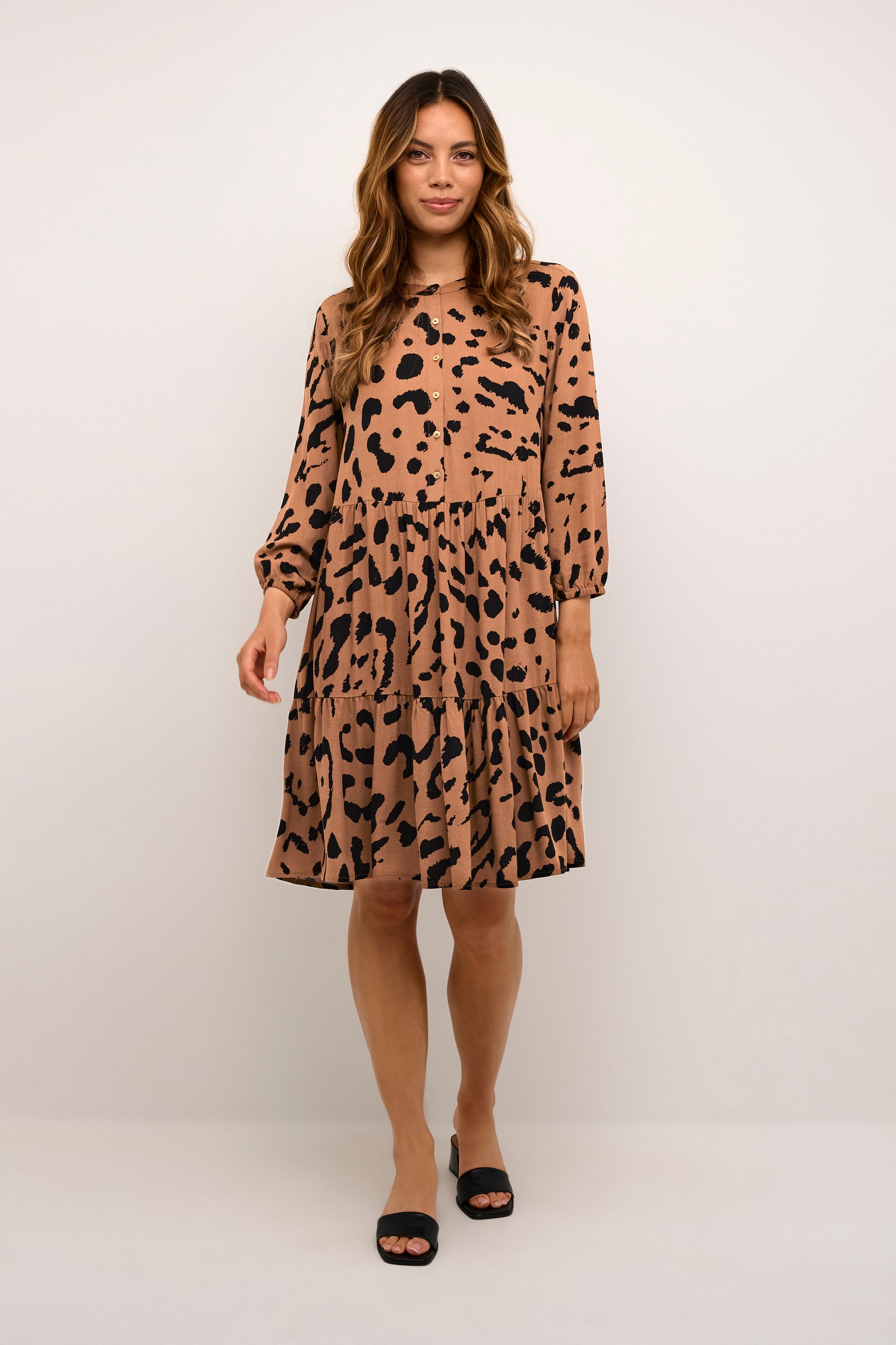 Kleid Loose fit animal