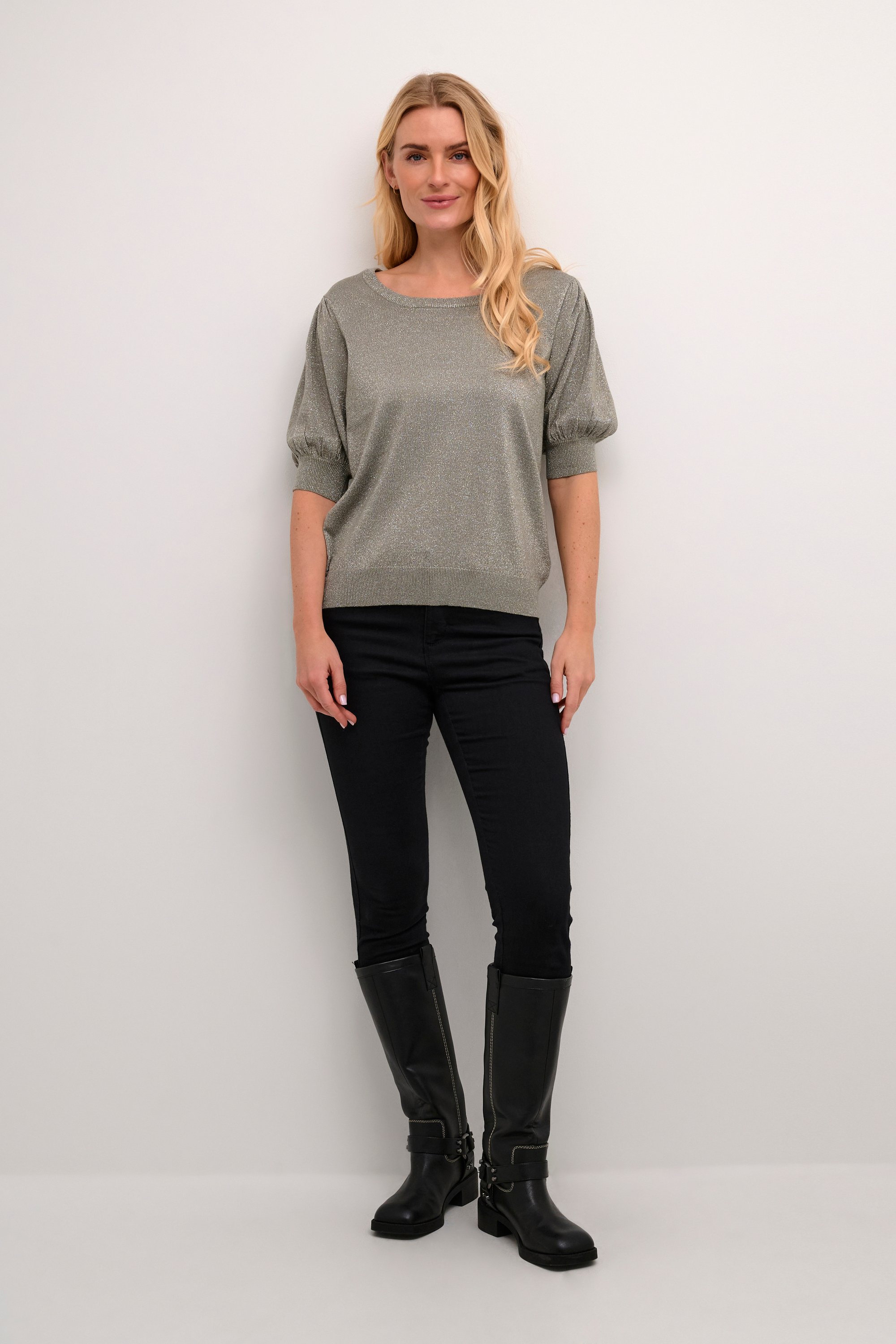 Strickpullover Regular fit green