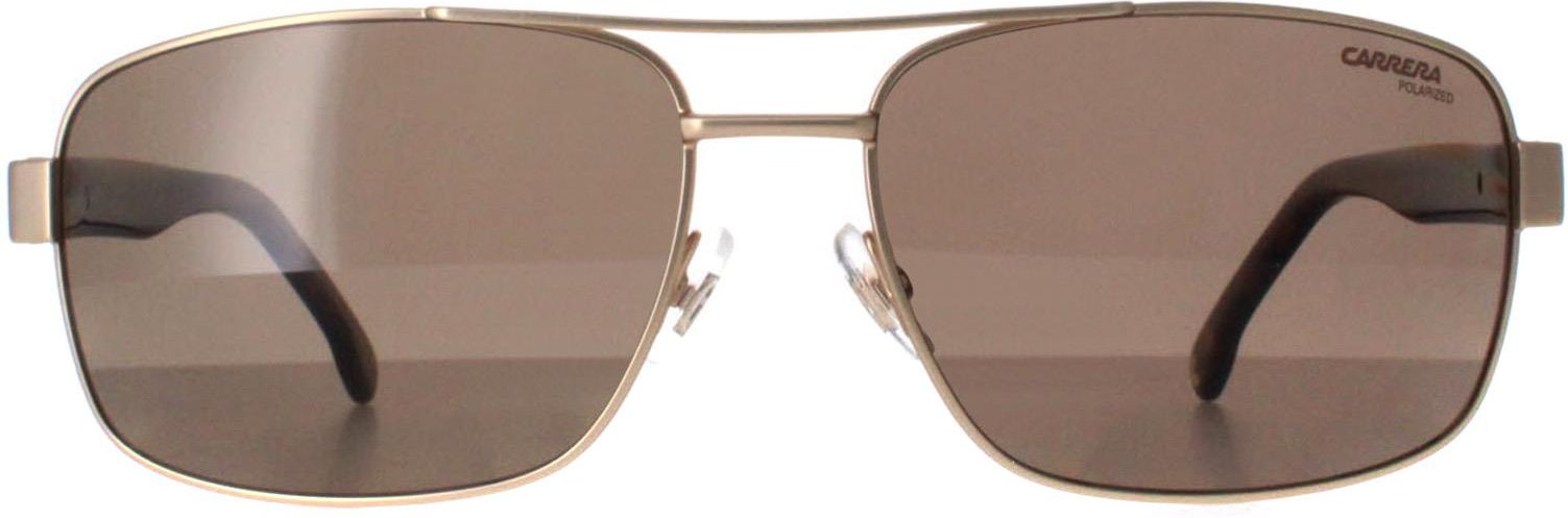 Carrera Carrera 8063/S 0OZ SP gold mit havanna bronze polarisierte Sonnenbrille