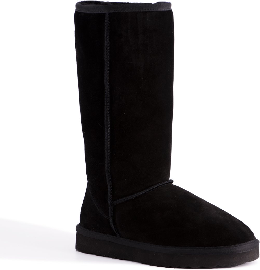 Aus Wooli "Newton" Australia Tall Zip, Schwarz