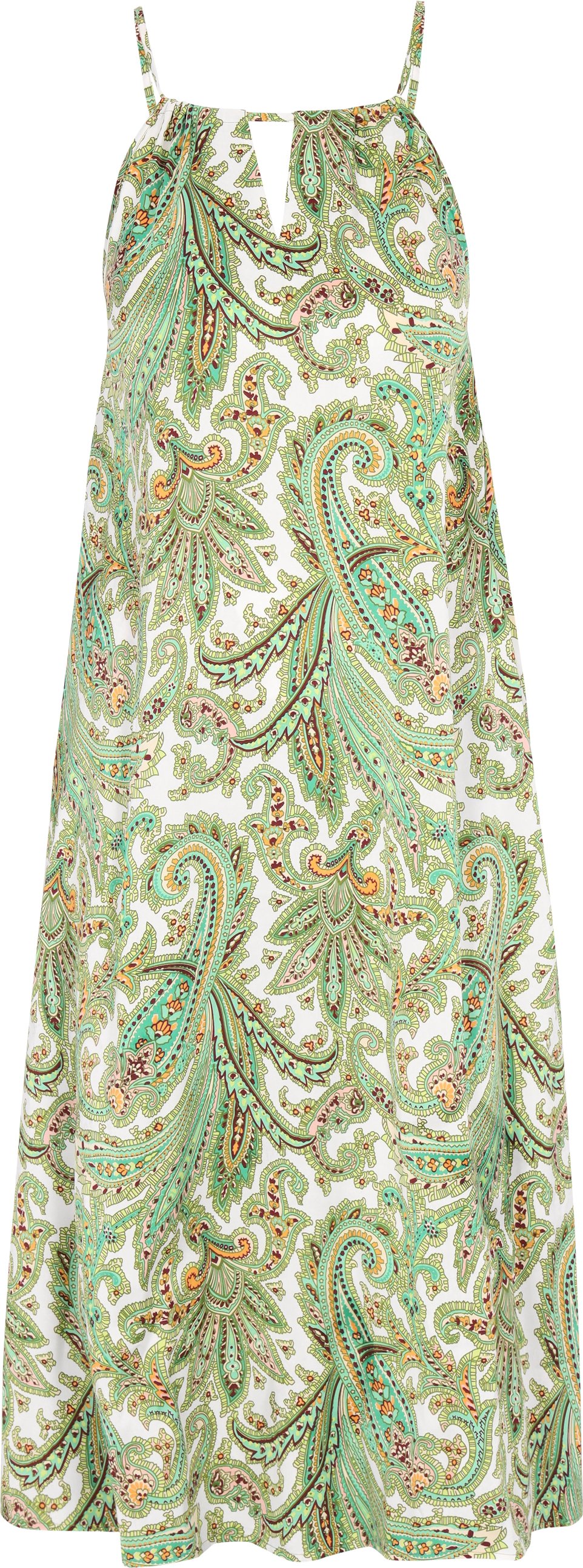 IZIA Kleid Frauen grün mehrfarbig