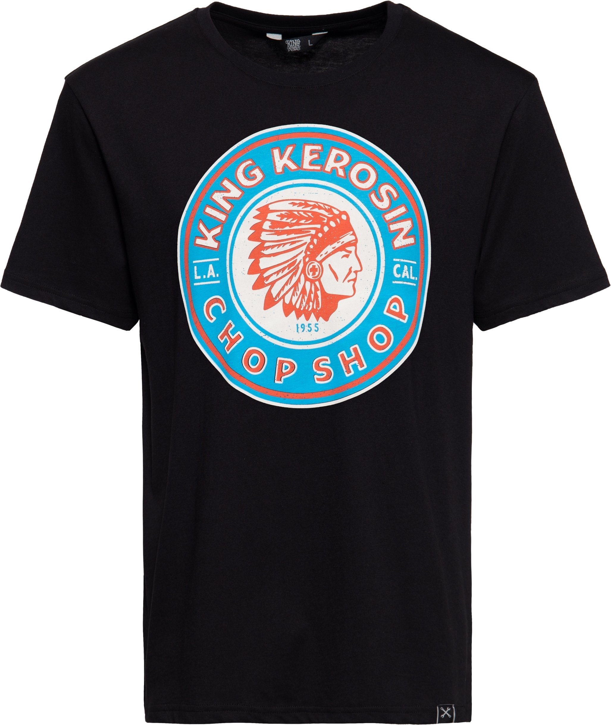 Thumbnail - King Kerosin Herren T-Shirt Chop Shop schwarz