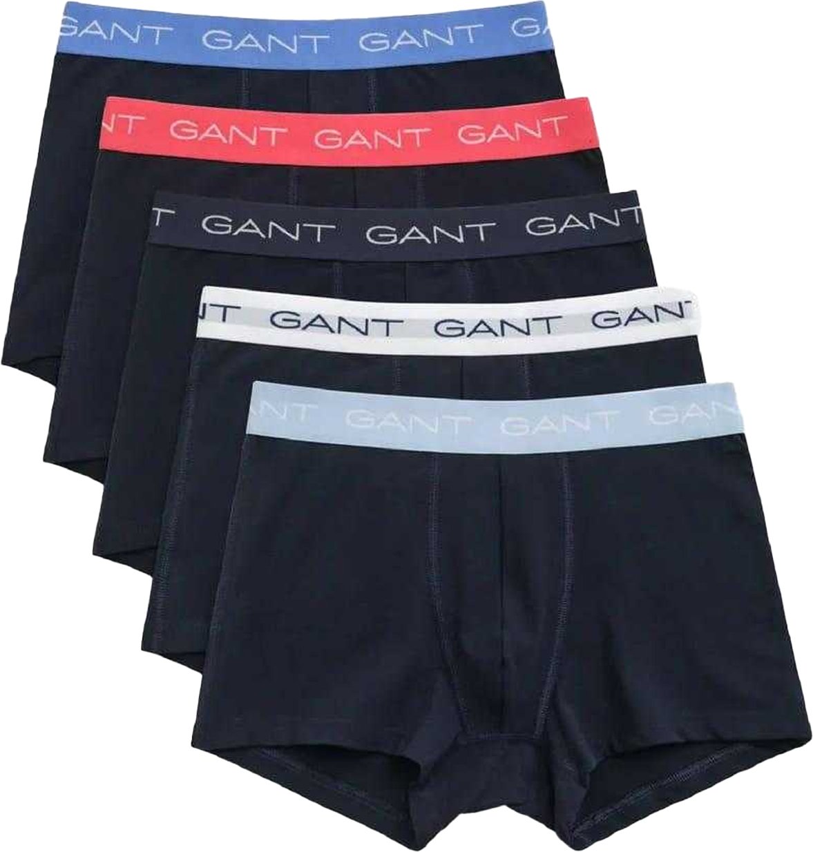 Gant - Boxershorts für Herren (5er-Pack) (Blau)