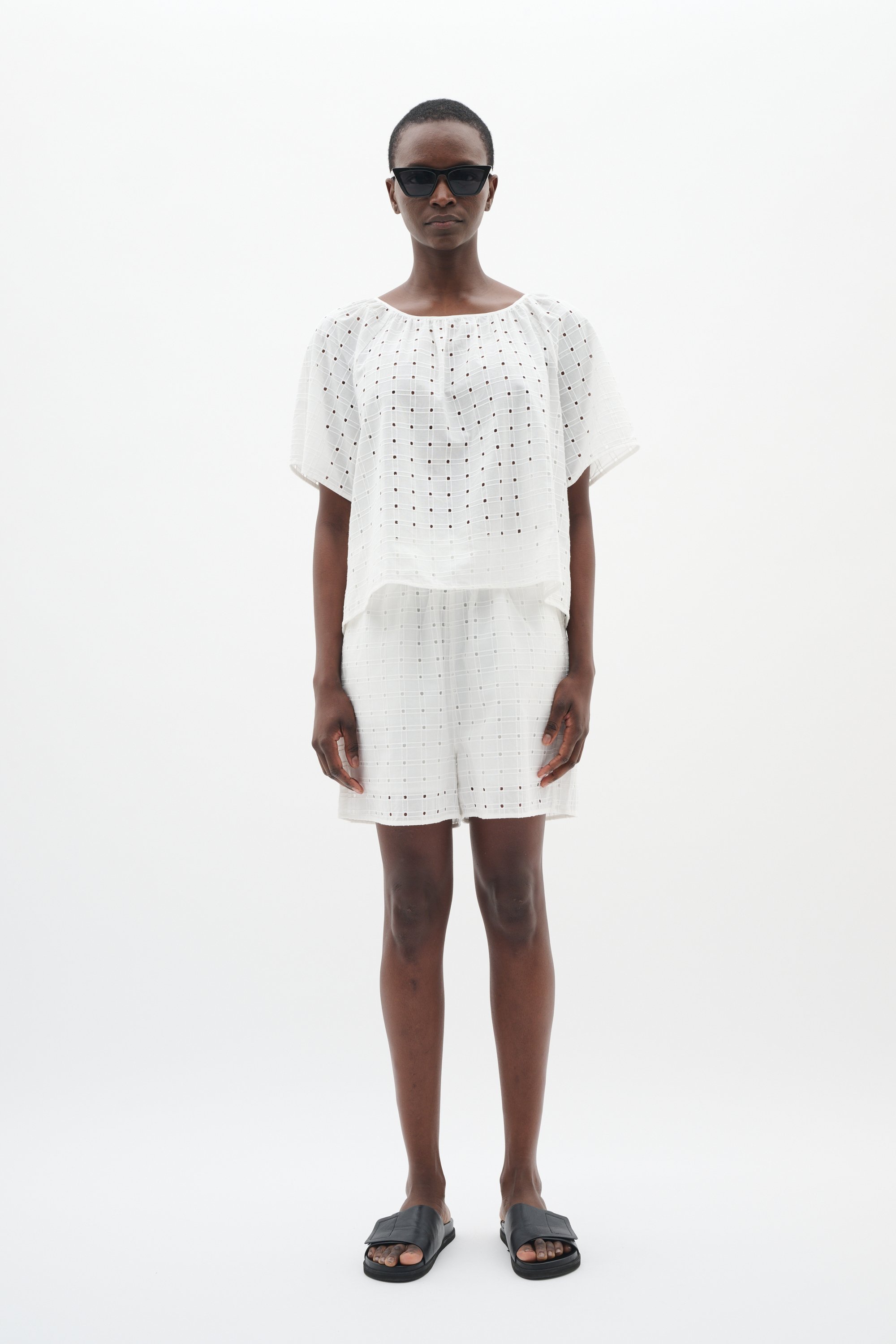 Thumbnail - Shorts Lockere Passform Pure White