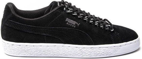 Thumbnail - Puma Suede Classic x Chain Womens Schwarz Trainer