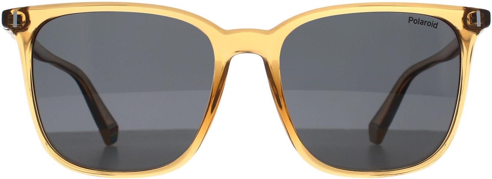 Polaroid Square Womens Transparent Beige Grau Polarisiert PLD 6226/S