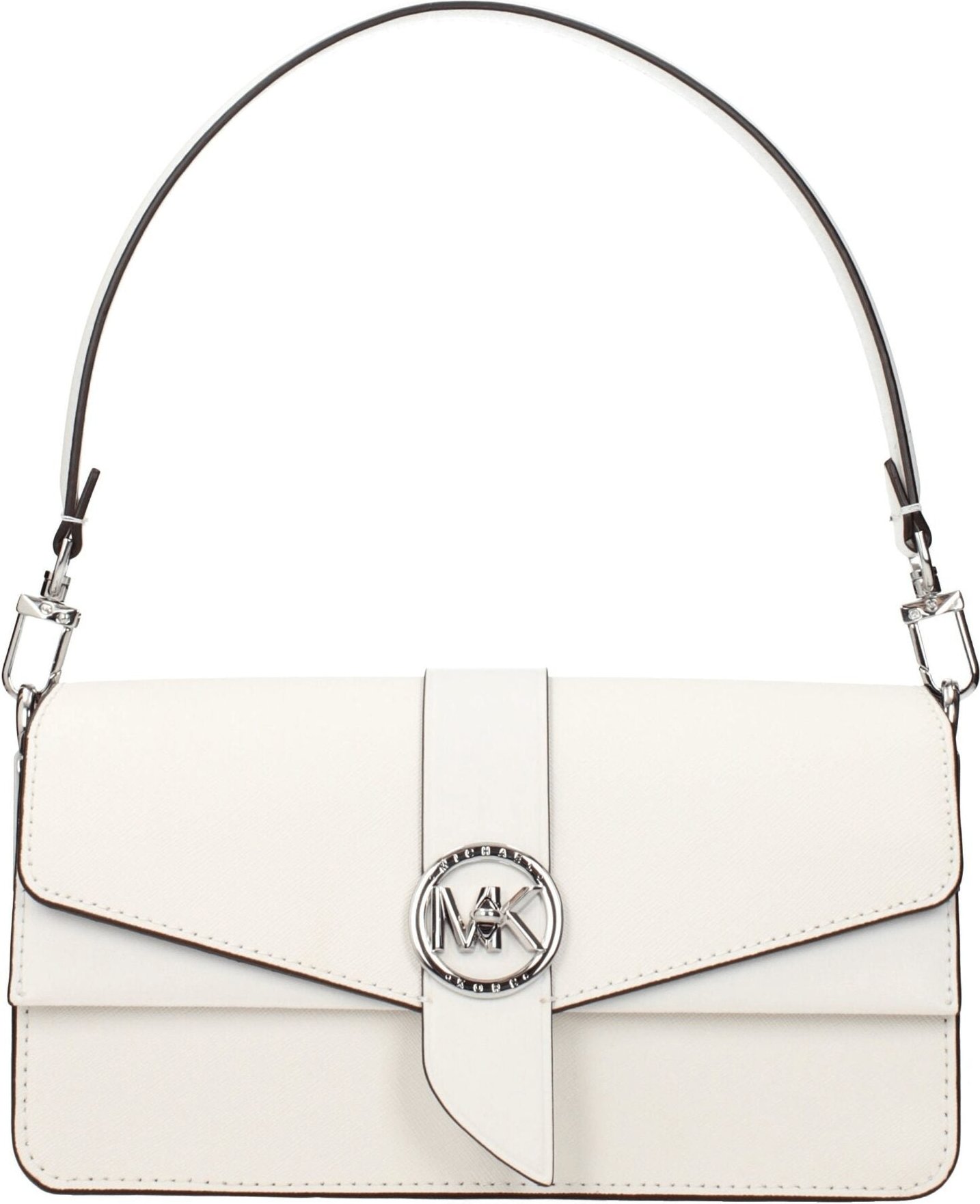 Michael Kors Weiße Leder-Handtasche