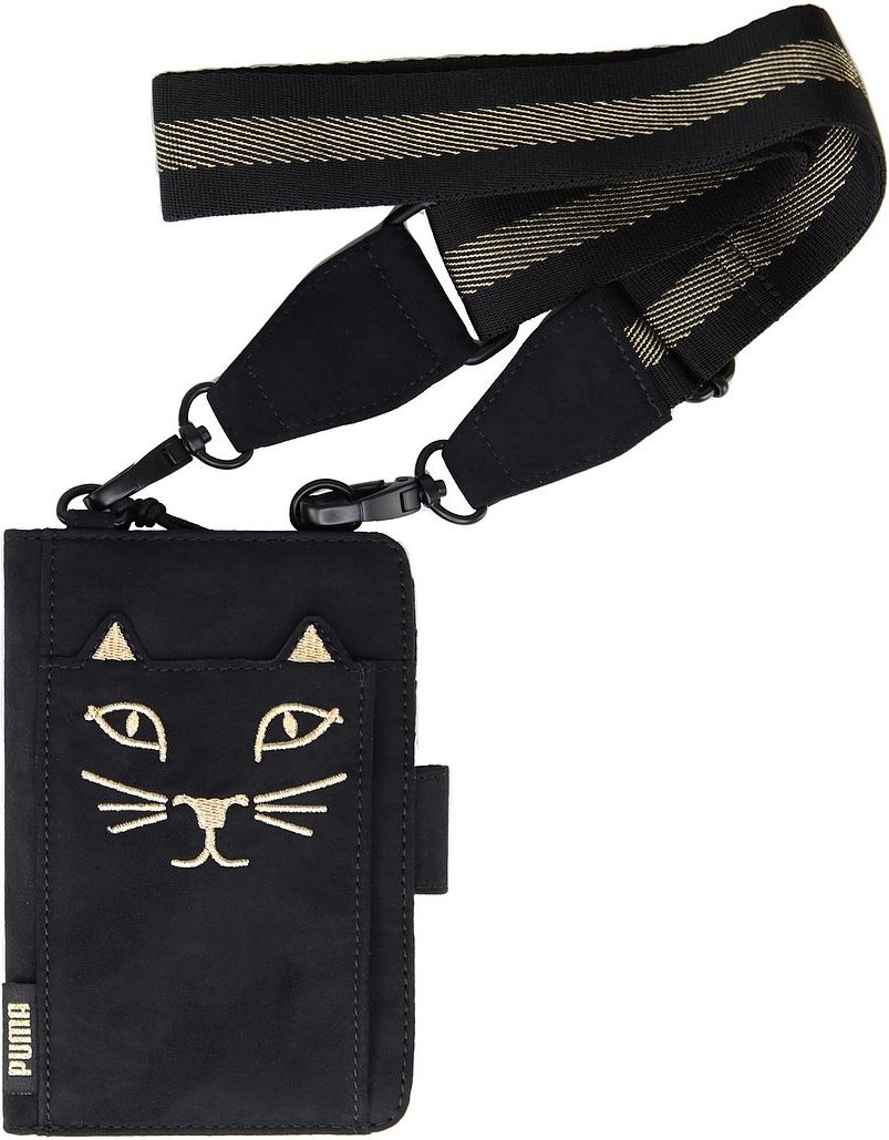 Puma x Charlotte Olympia Black Womens Mini Wallet Bag 077427 01