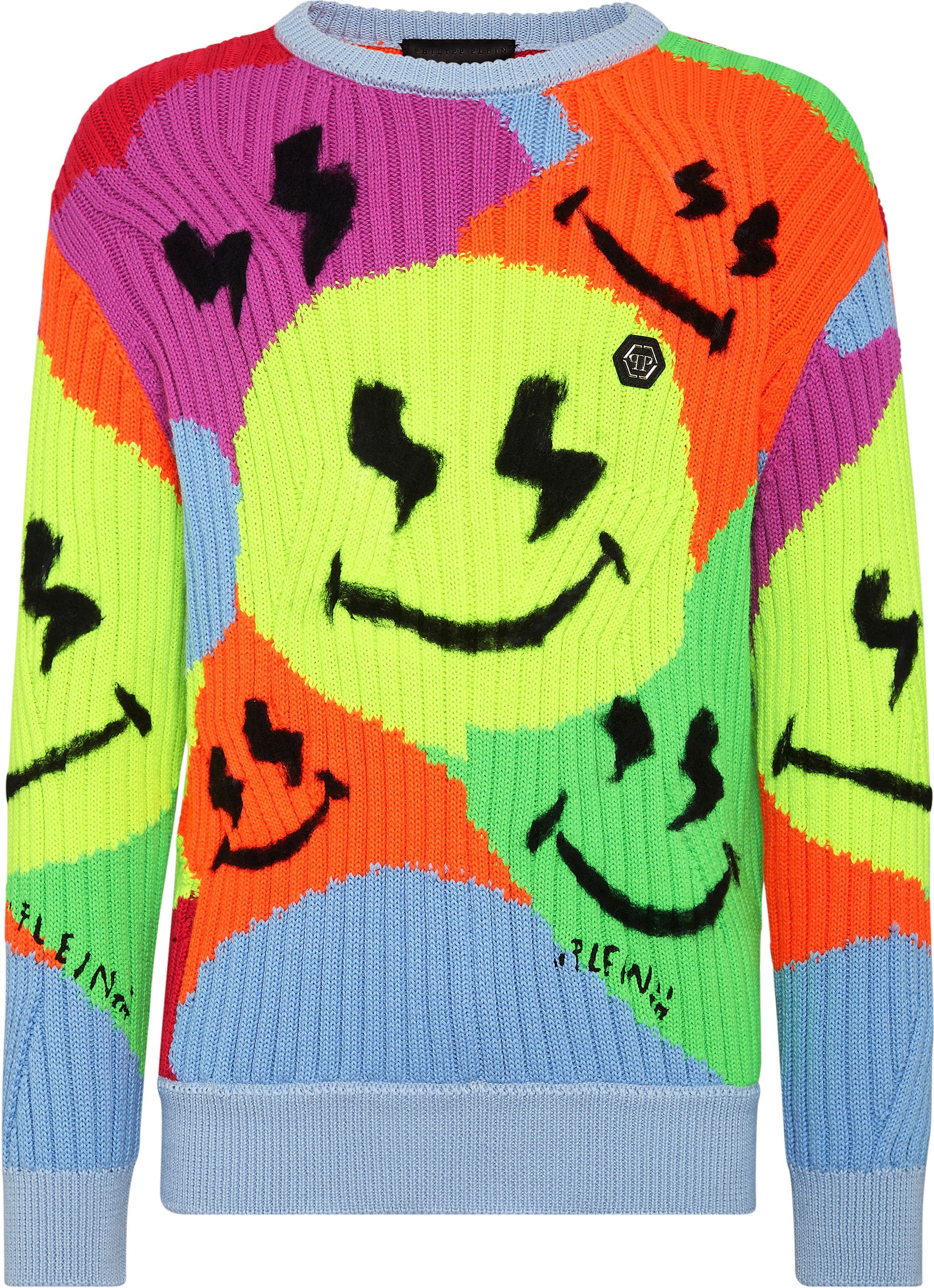 Rundhalspullover Smile