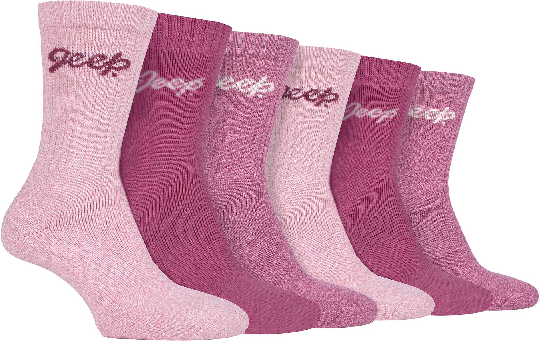 Damen 6er Pack Wanderstutzen | Baumwollsocken für die Natur