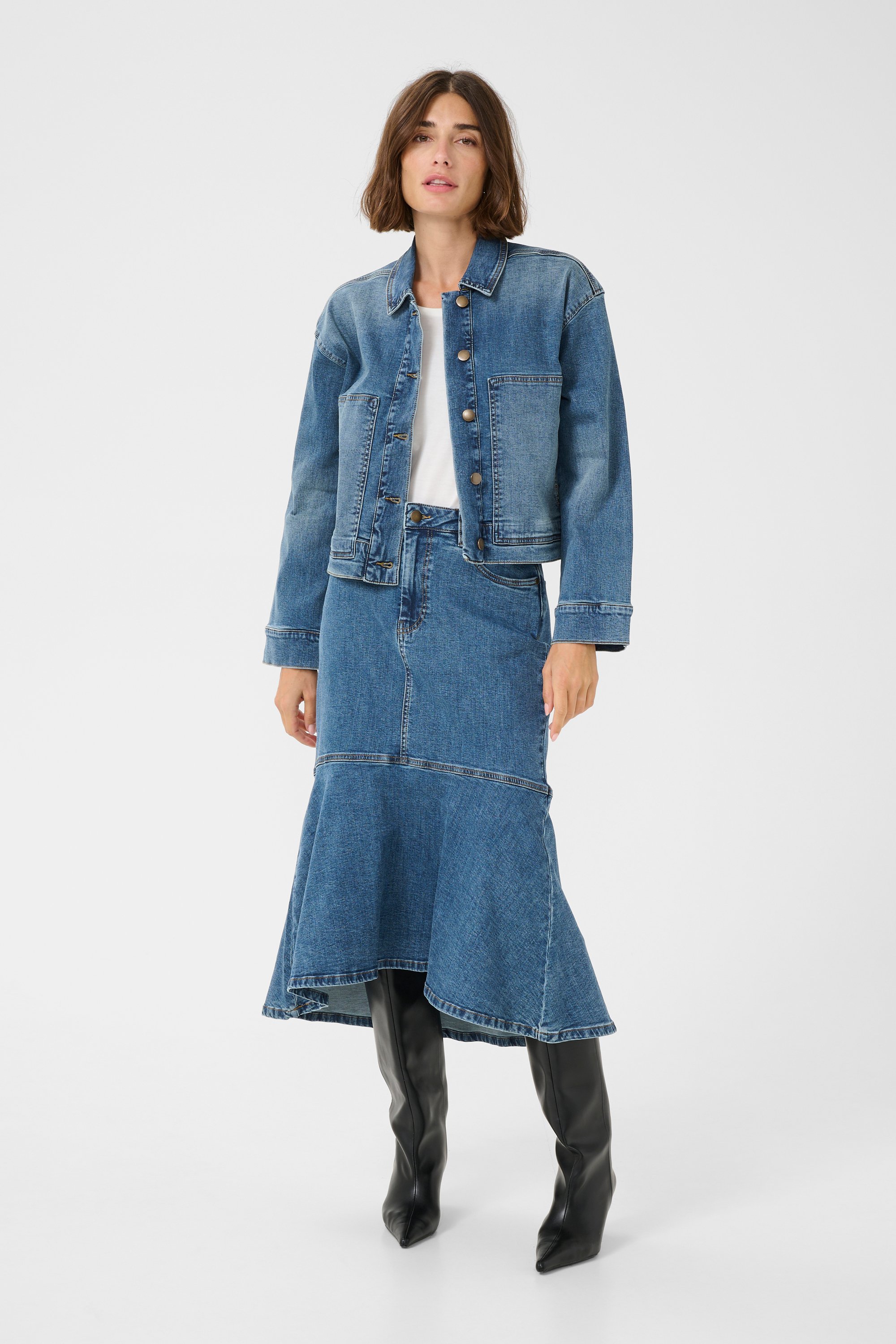 Jeansjacke CUcyrine Baggy fit blue