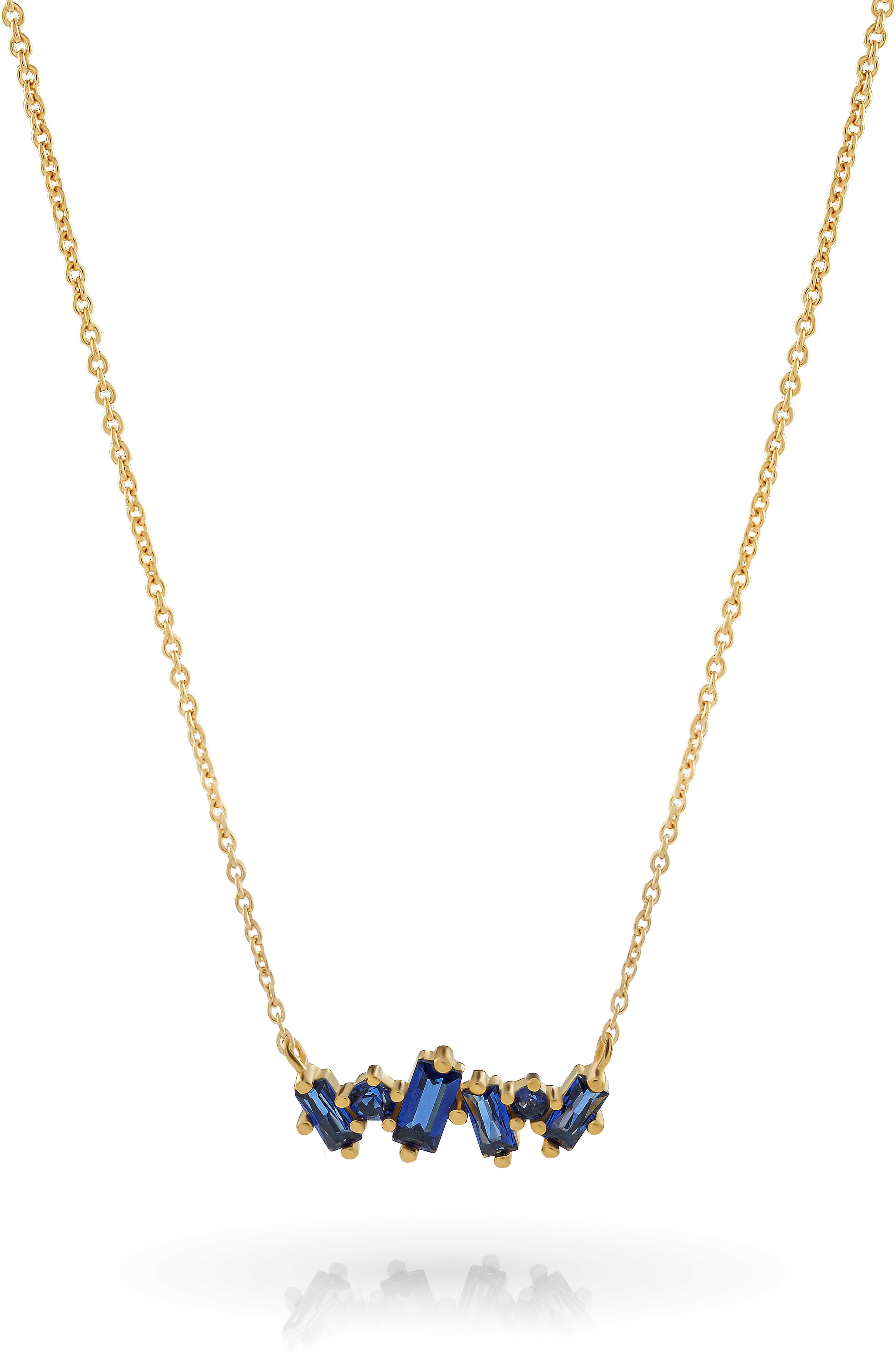 Orphelia „Novel“ Halskette für Damen aus 925er Sterlingsilber – Gold ZK-7534