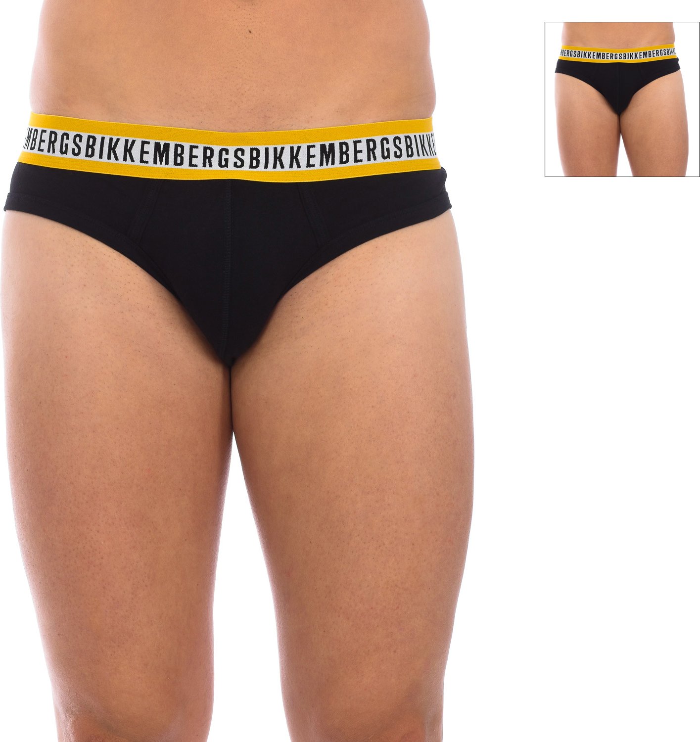 Pack-2 Slips Fashion Tape anatomische Vorderseite BKK1USP08BI Mann