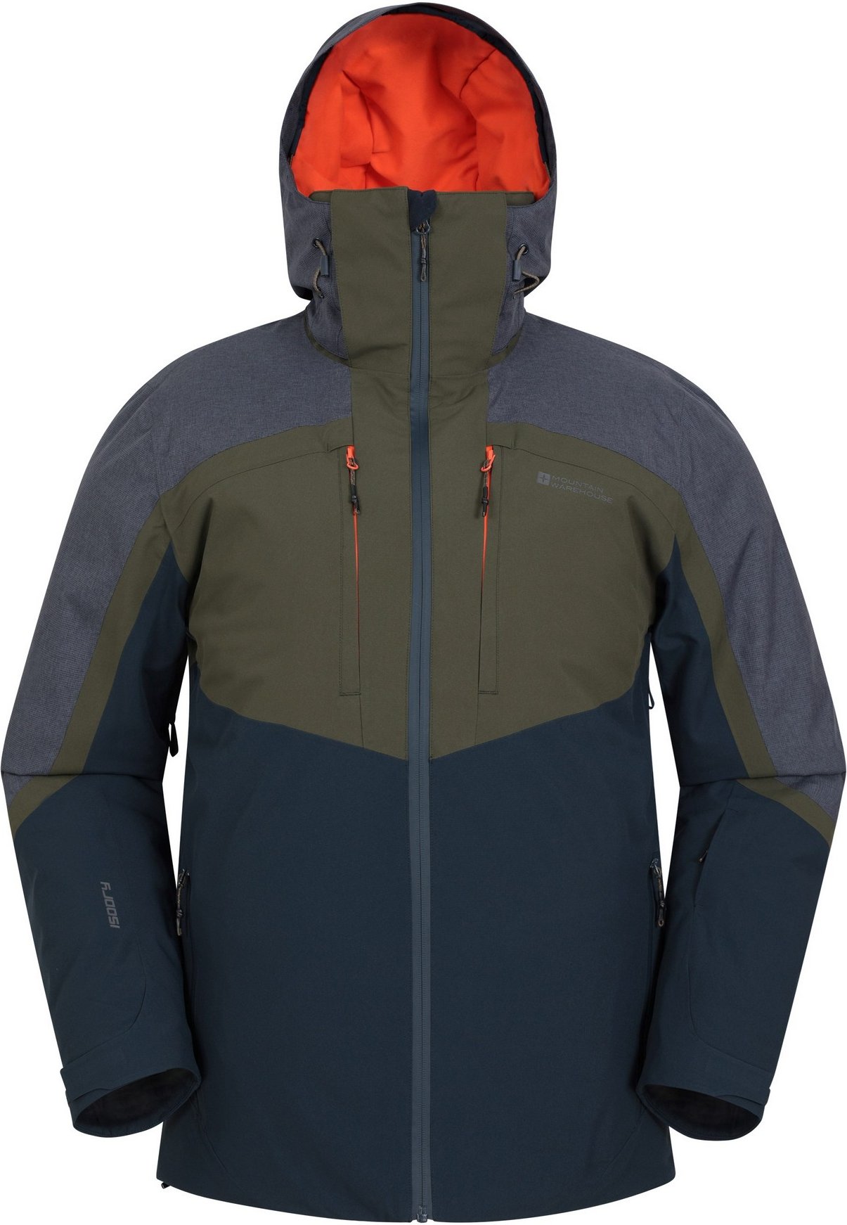 Thumbnail - Mountain Warehouse - "Anton" Skijacke für Herren (Khakigrün)