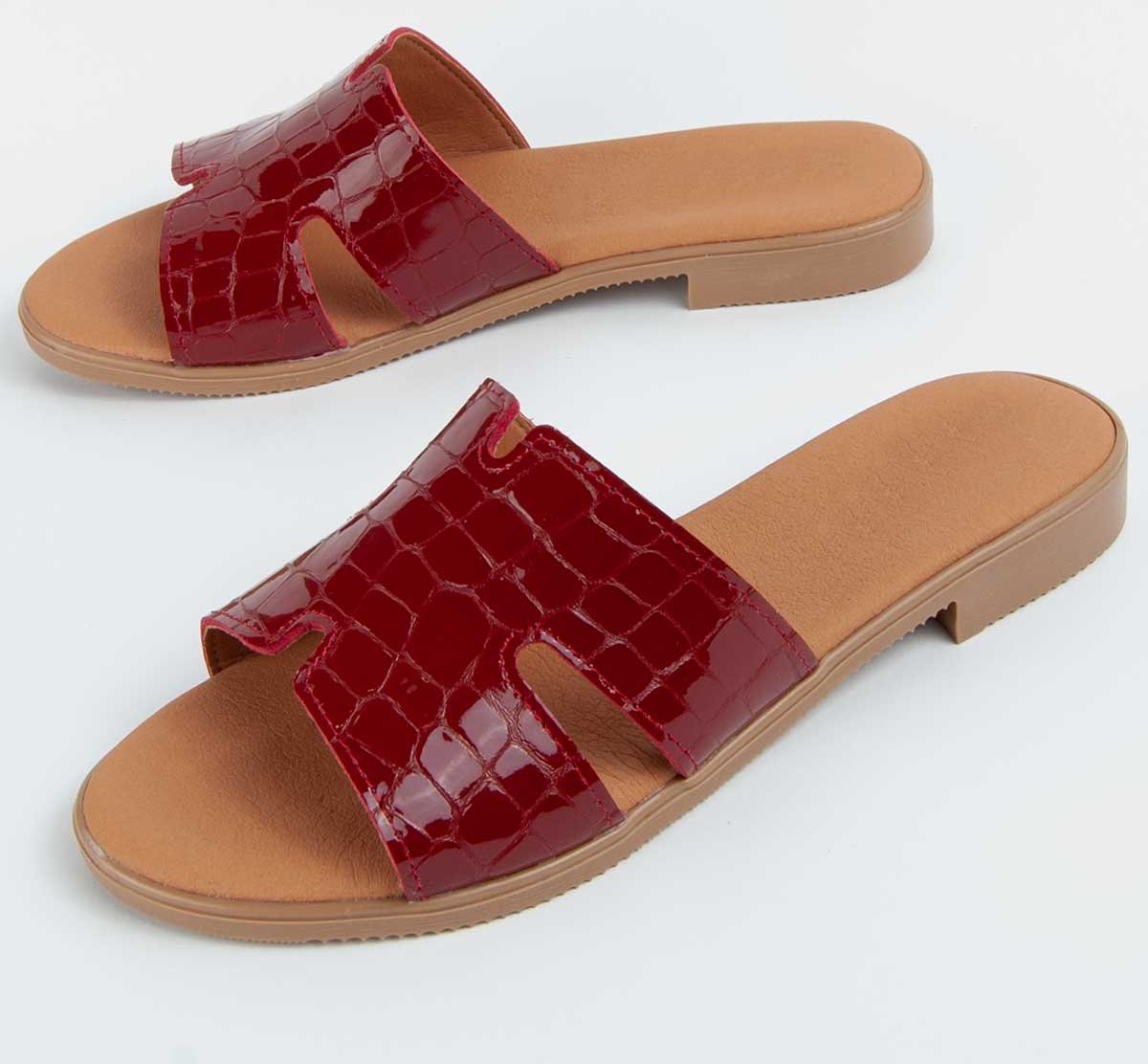 Purapiel Sandale Hacca3 Rot