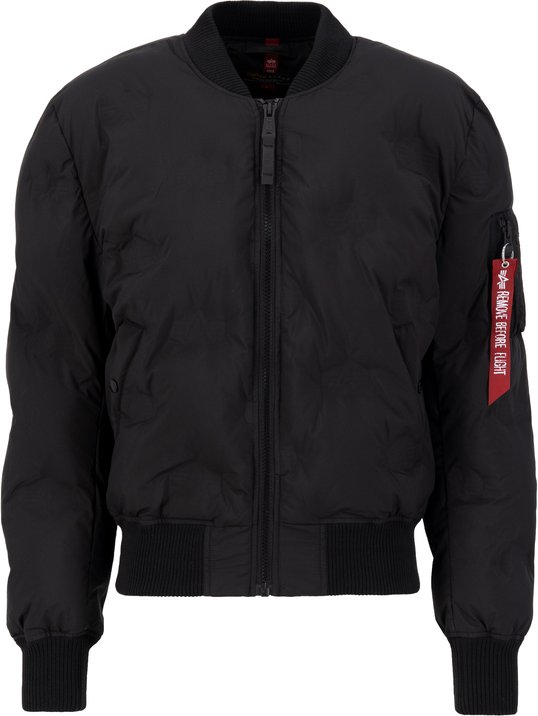 MA-1 Embroidery Logo Puffer Bomber Jacket