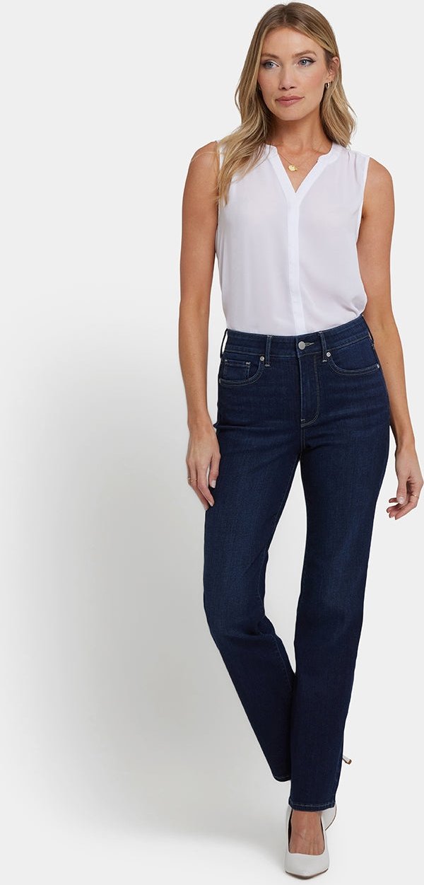 Marilyn Straight Jeans | Mitternachtsbrise