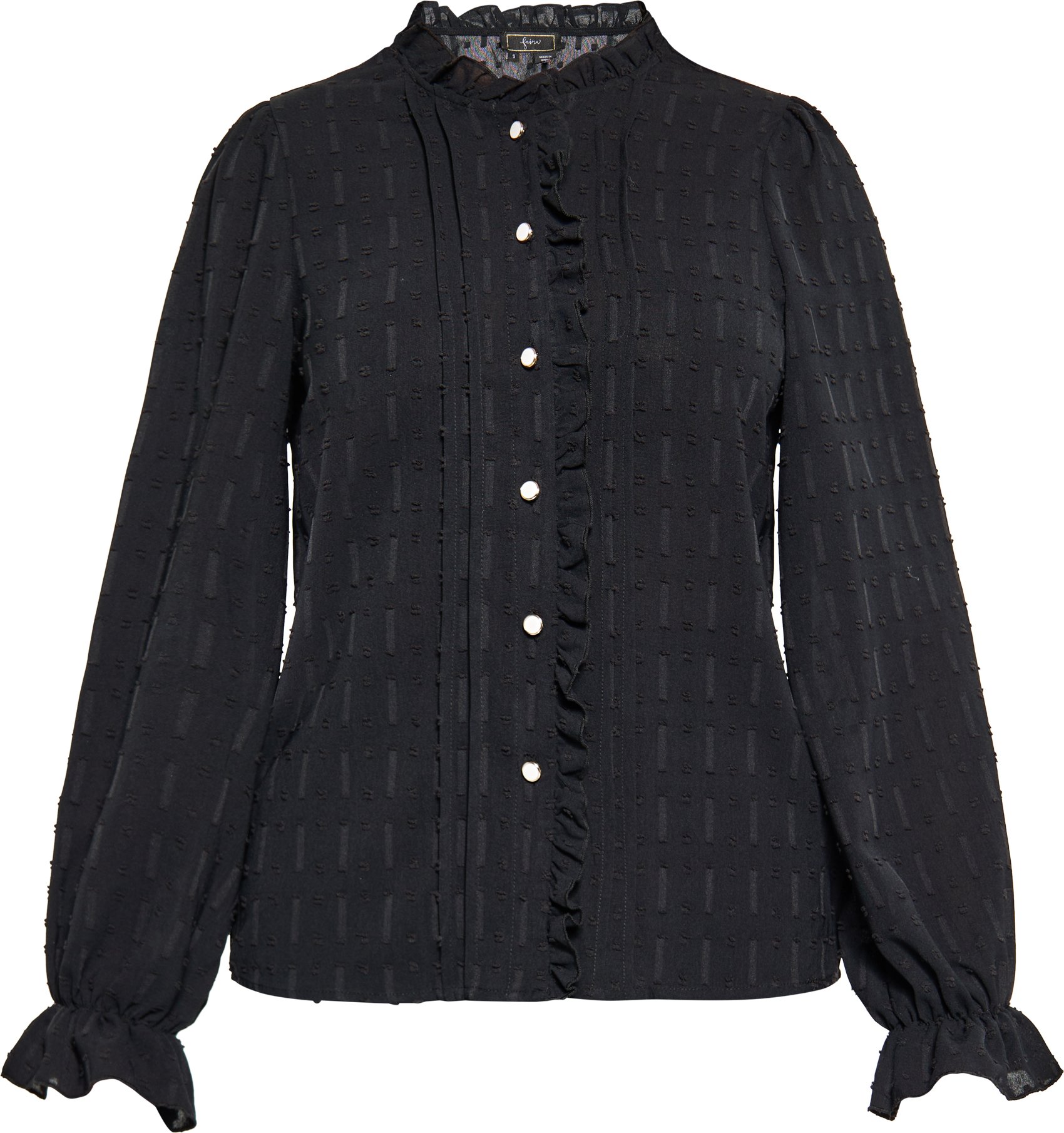 Faina Blusenshirt Damen schwarz