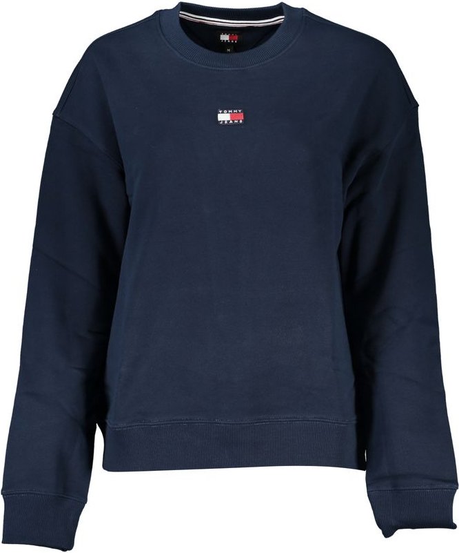 Langärmliges besticktes Fleece-Sweatshirt