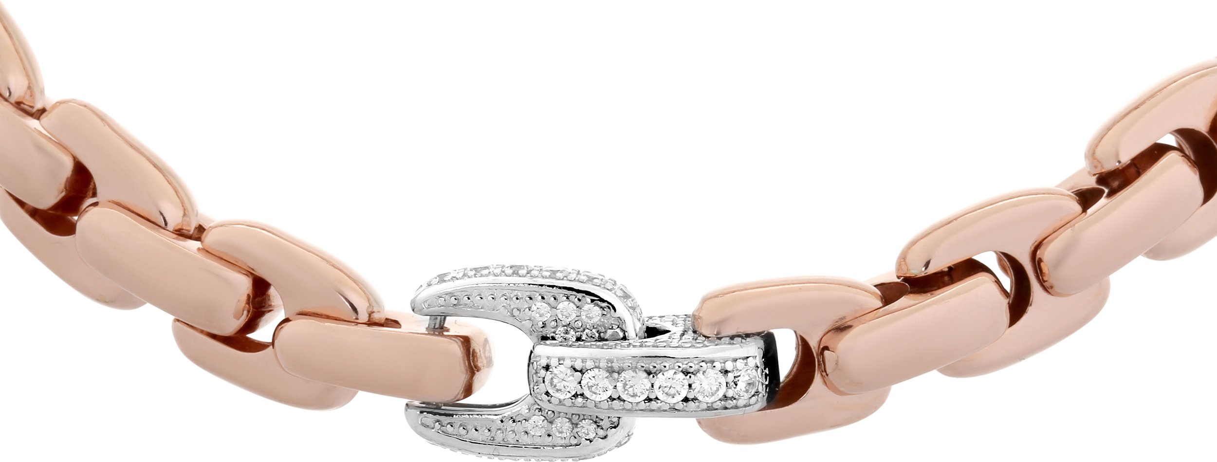 Orphelia Halskette für Damen, Sterling-Silber 925, Rosé, ZK-7158