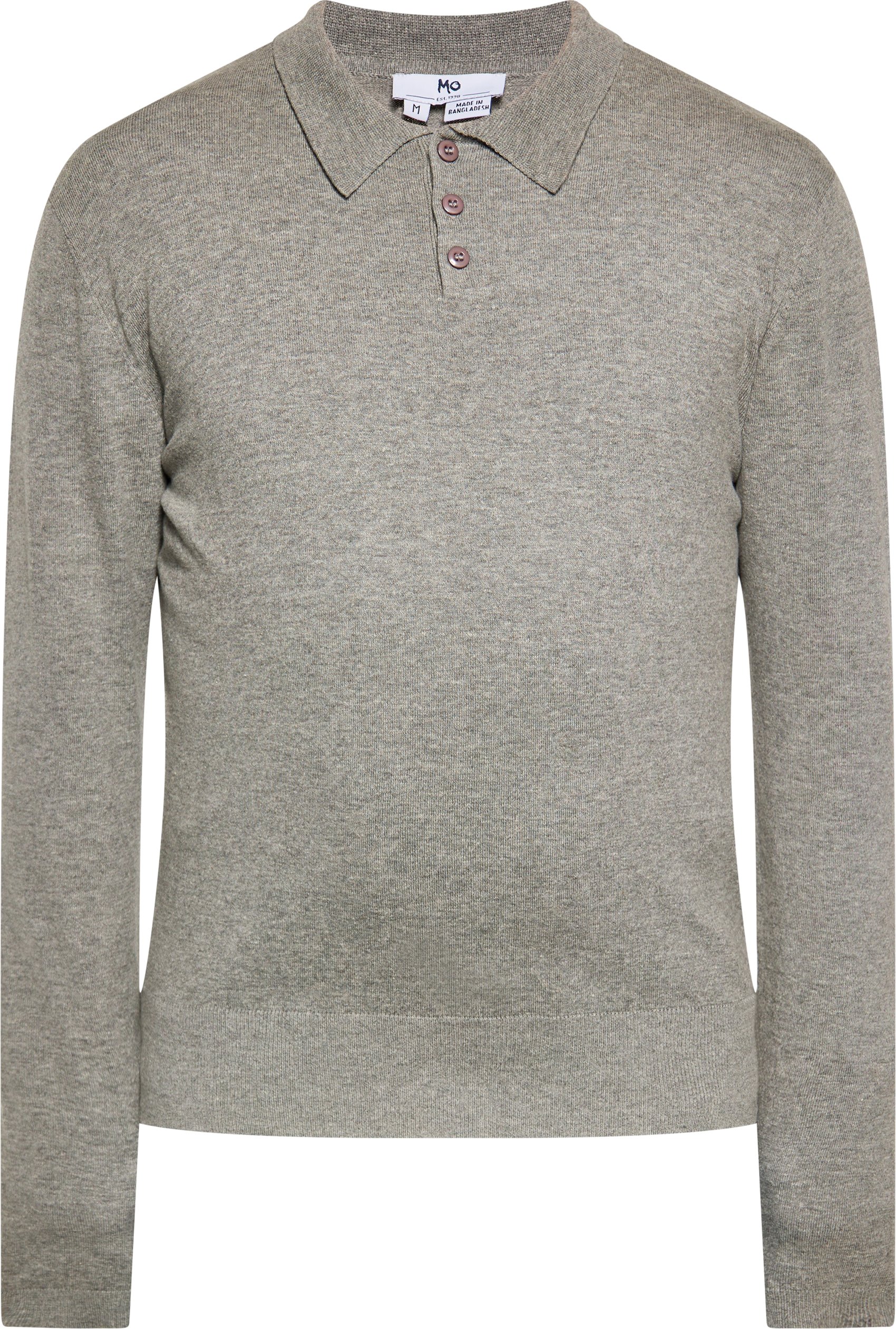 Mo Strickjacke Herren GRAU MELANGE