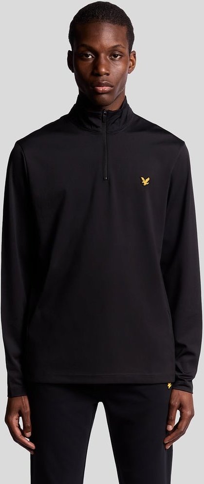 Lyle & Scott Golfplatz Midlayer - Schwarz