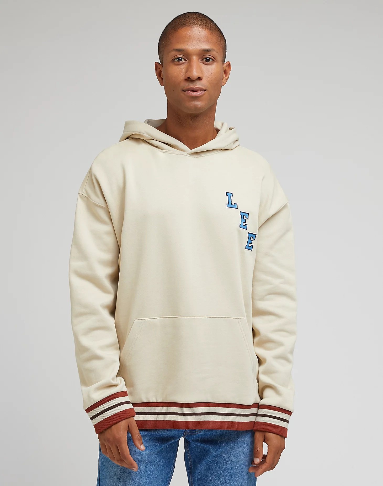 Lee - seasonal hoodie greige
