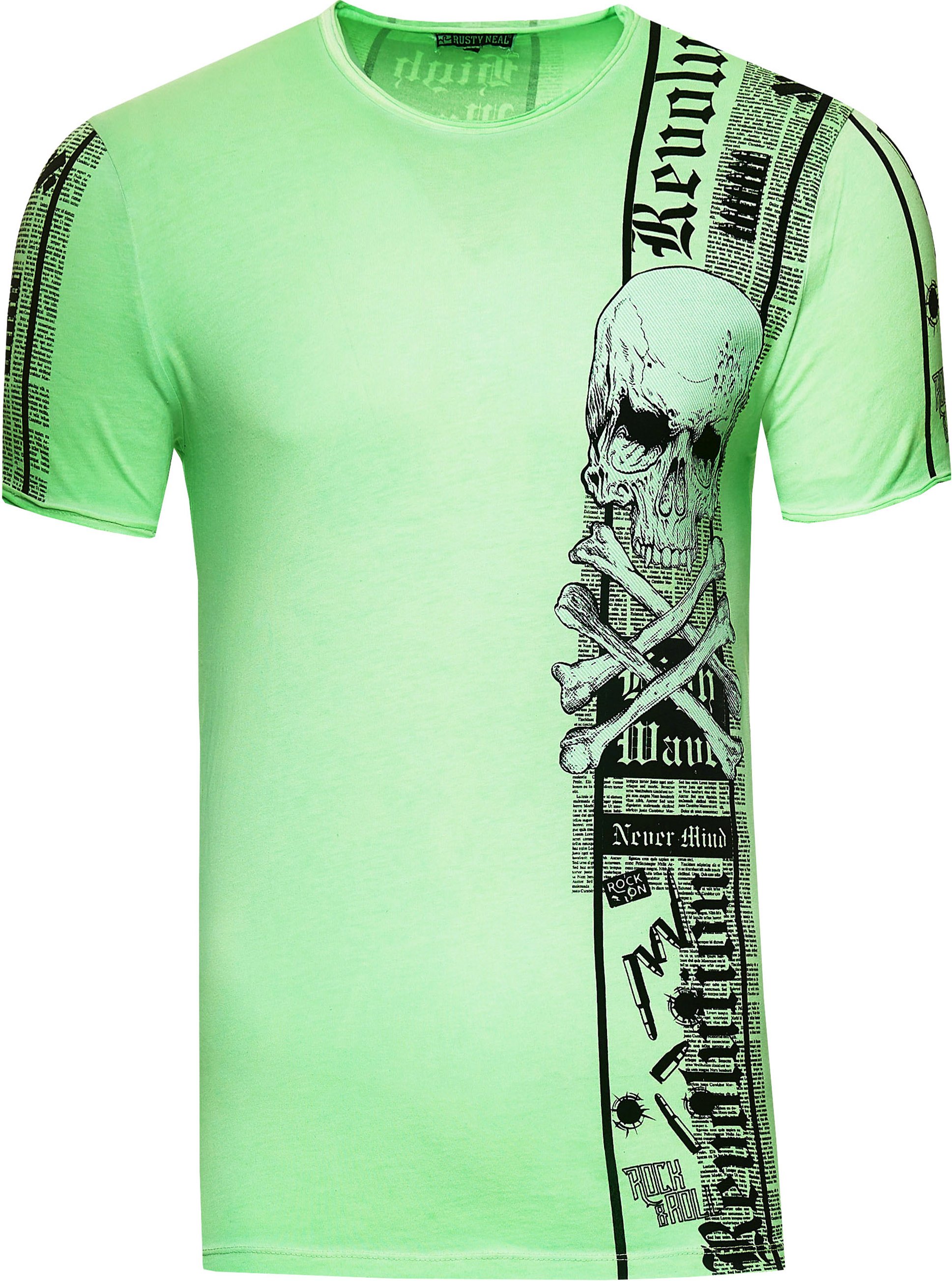 Thumbnail - Biker T-Shirt Front & Back Printed