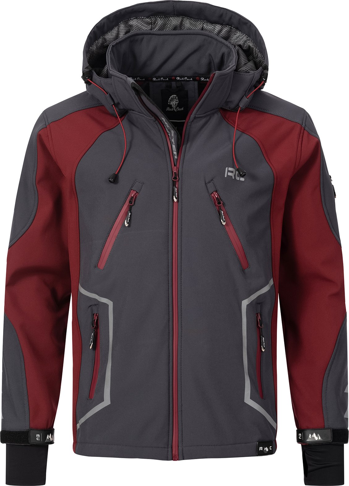Thumbnail - Rock Creek Jacke Dunkelgrau