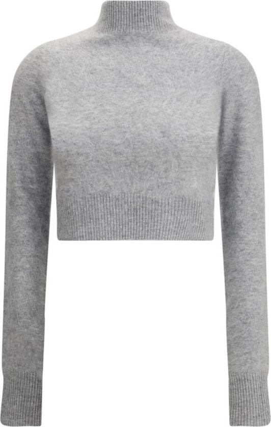 Gemusterter Rollkragenpullover