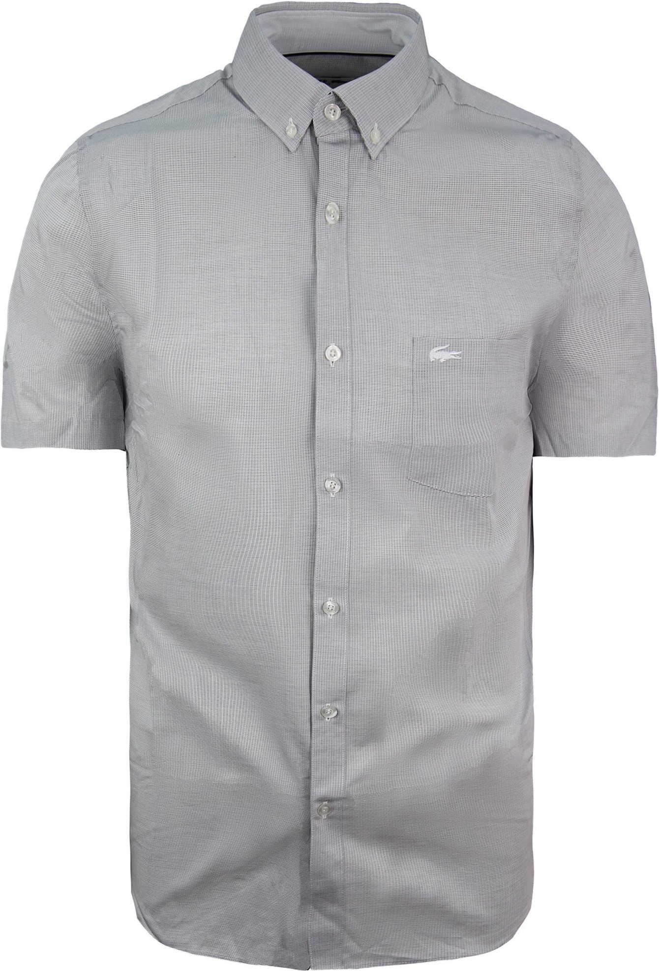 Lacoste Regular Fit Herrenhemd in Grau