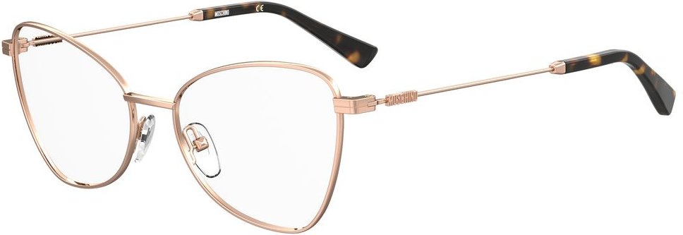 Mo574s Rosa Gold Katzenaugenbrille