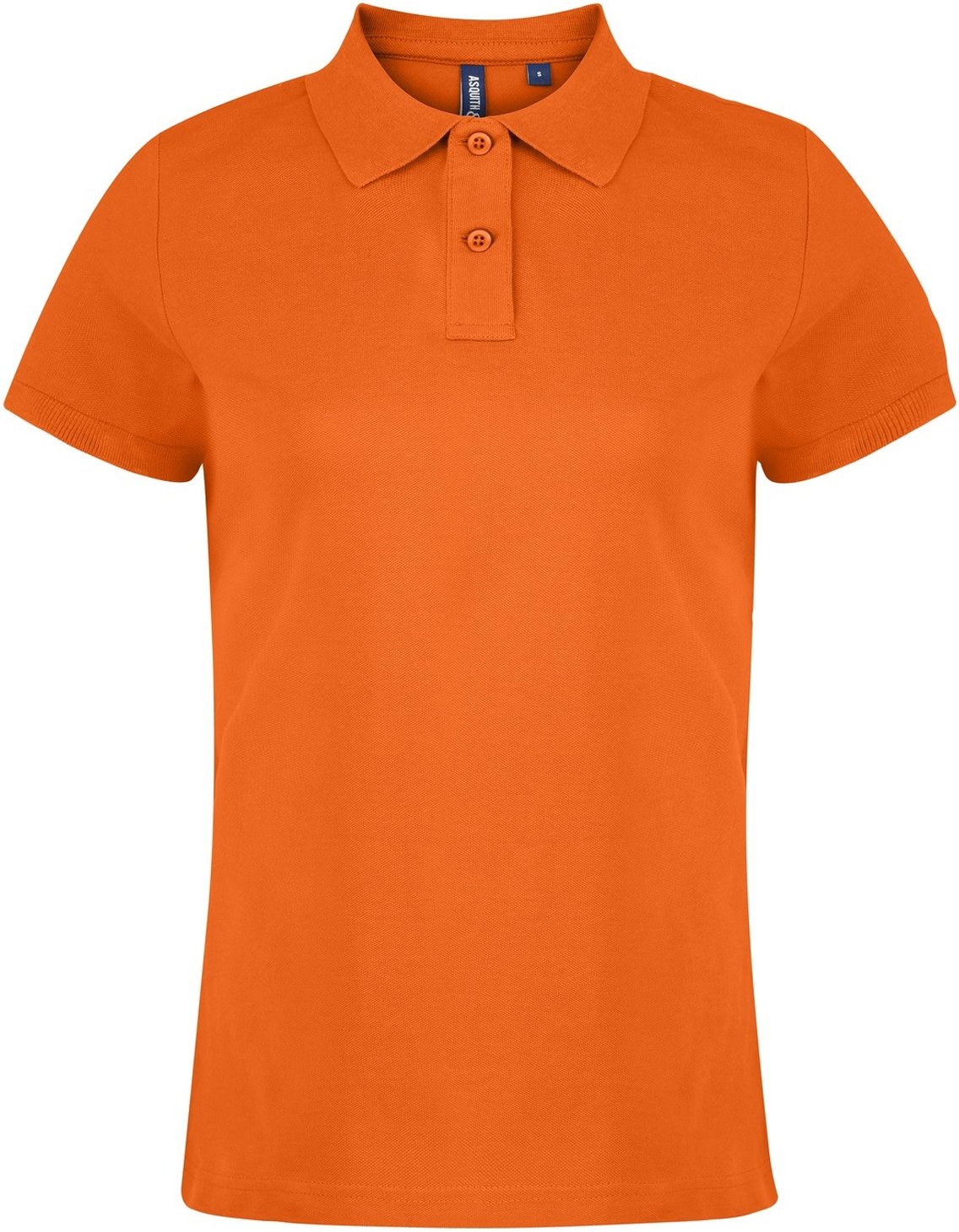 Asquith & Fox - Unifarbenes Poloshirt - Damen (Orange)