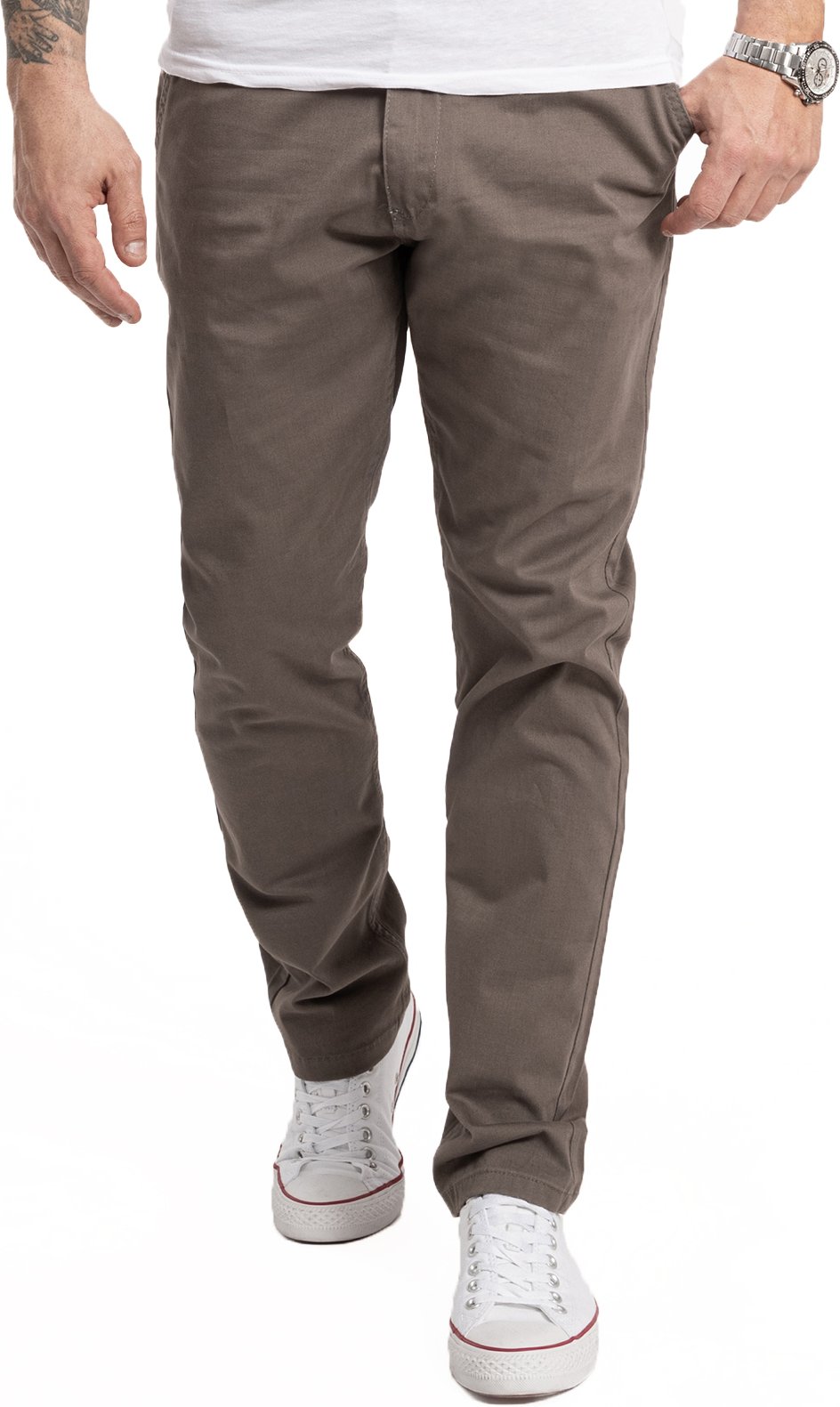 Indumentum Stoffhose Dunkelgrün