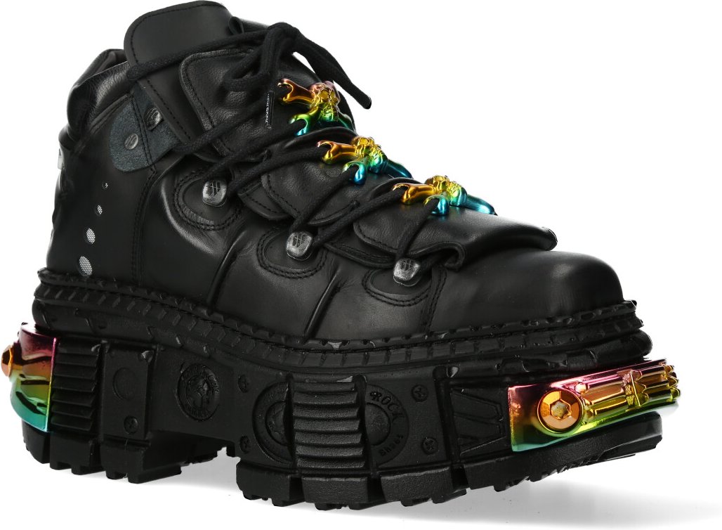 New Rock Plateau-Lederstiefeletten-WALL106-S23
