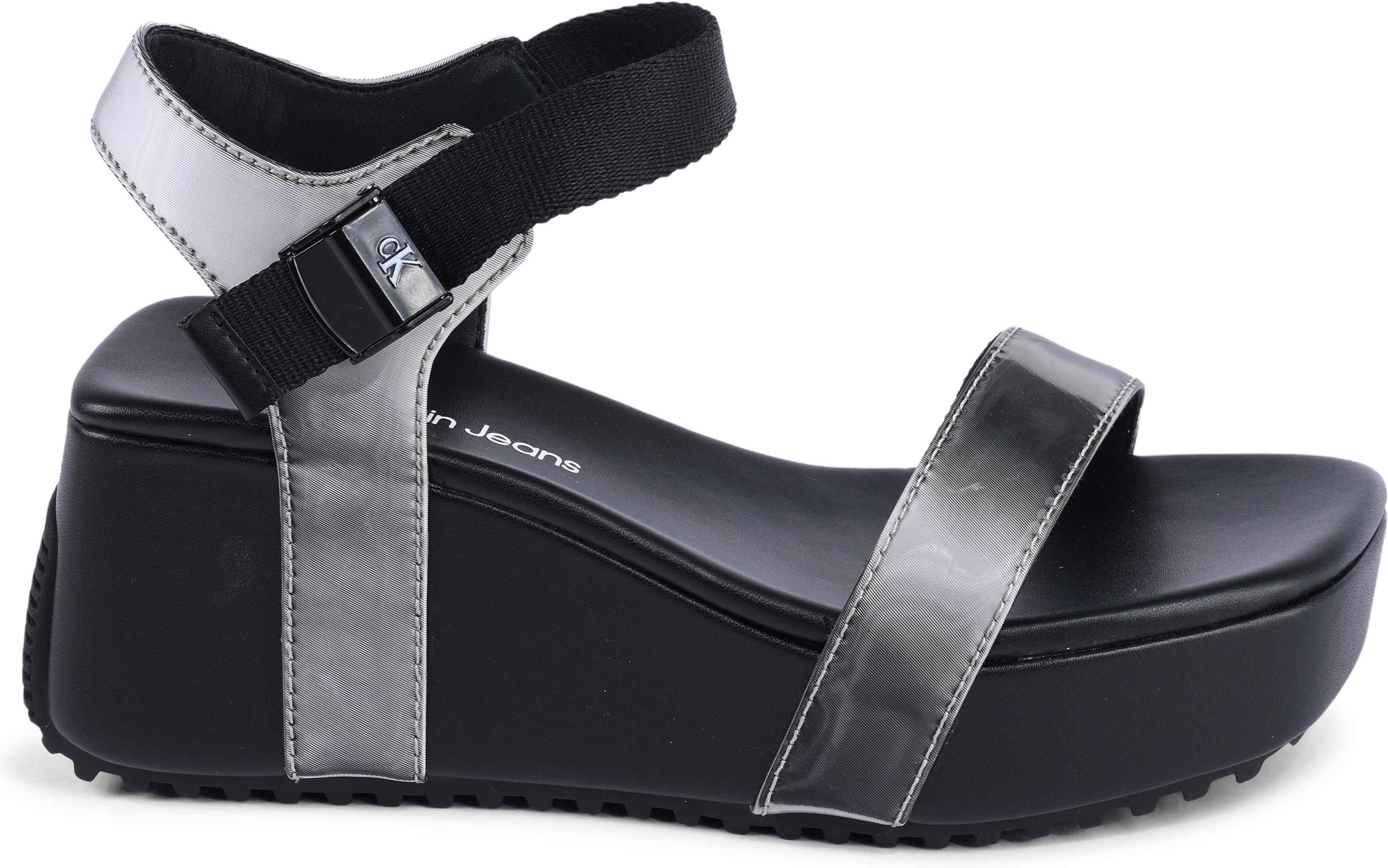 Plateau-Wedgesandalen