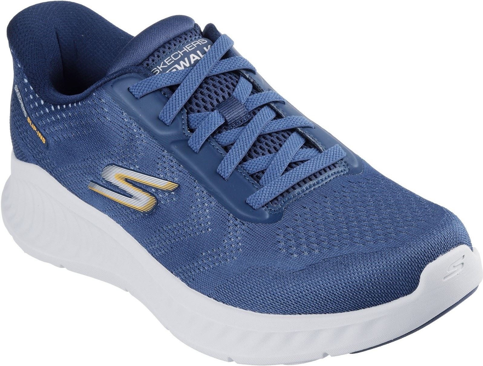 Thumbnail - Skechers GO WALK NOW Payton Textil Herren Sneakers in Marineblau