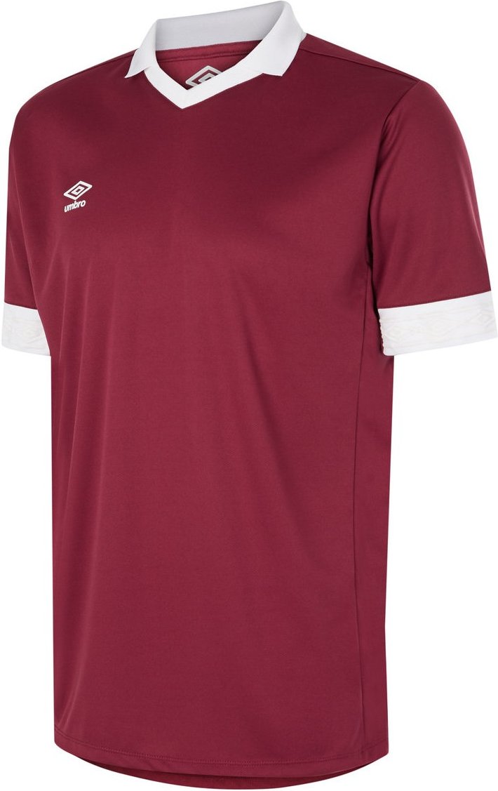 Umbro - "Tempest" Trikot für Herren (Weinrot/Weiß)