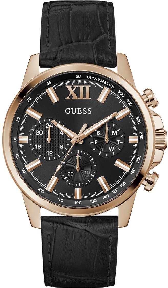 Thumbnail - Guess Walker Schwarz Herren Armbanduhr GW0901G5