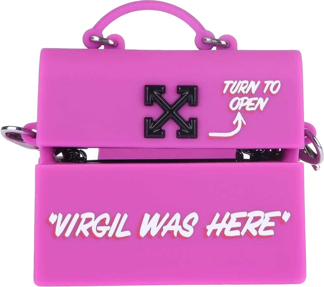 Off White - AirPod Pro Hülle "Jitney" (Flieder/Weiß/Schwarz)