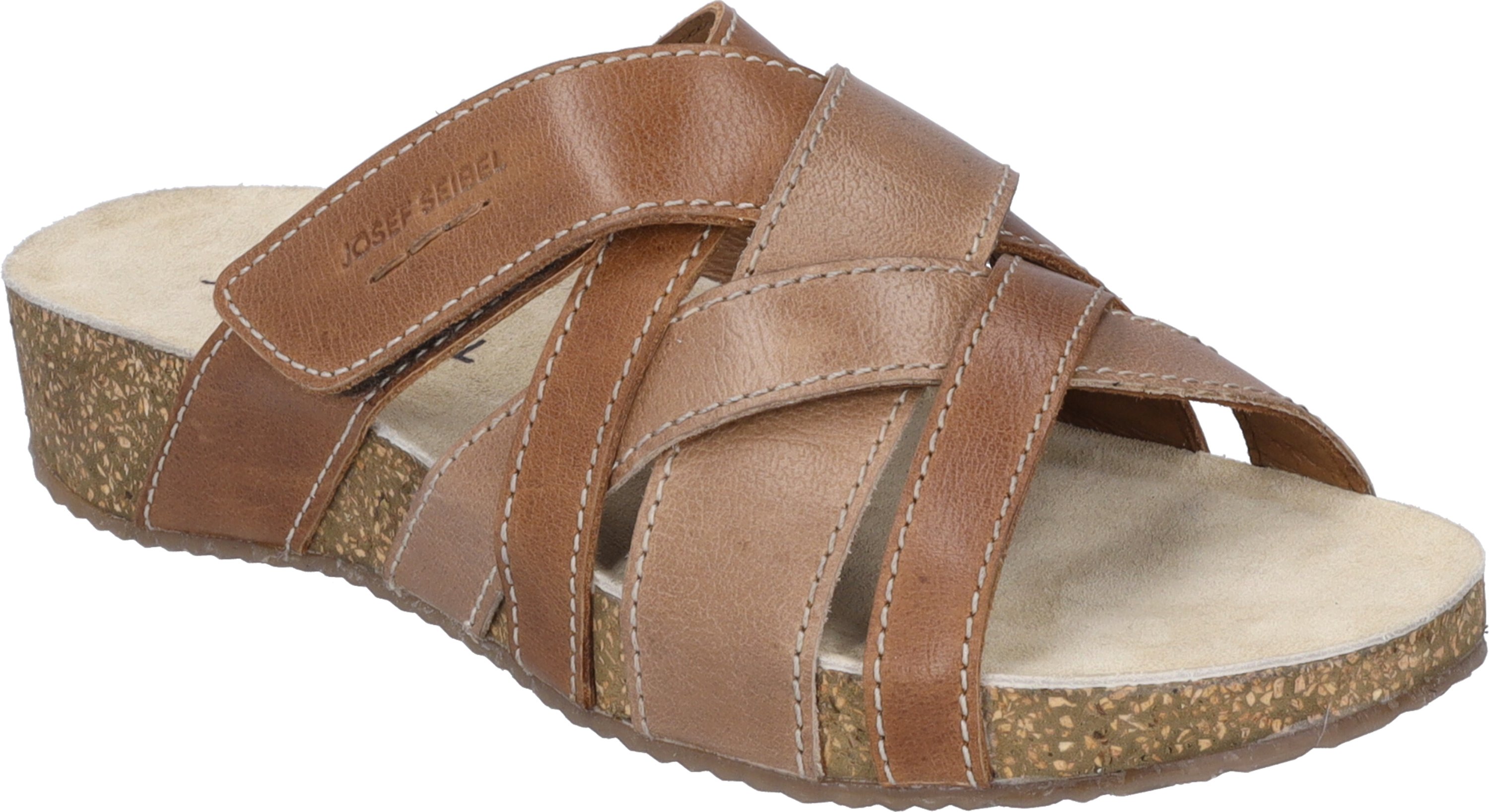 JOSEF SEIBEL Damen Sandale Tonga 74 in nuss-kombi