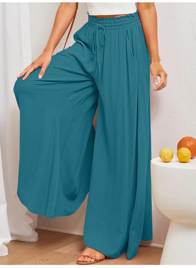 Damenweite Hosen mit Taschen