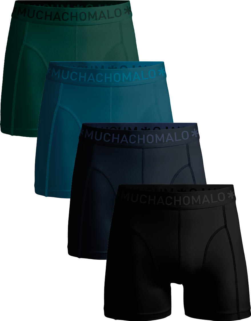 Muchachomalo Herren Boxer Shorts - 4er Pack - Herren Unterwäsche