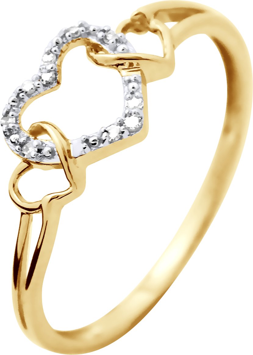 DIADEMA - Ring - Prestige Jewelery - Herz - Gelbgold