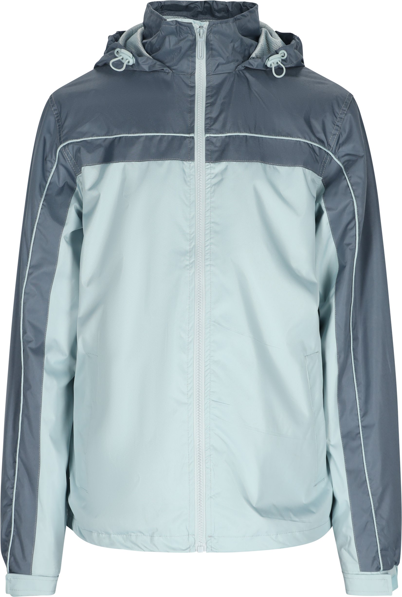 Mo Jacke Herren Blasses Türkis Grau