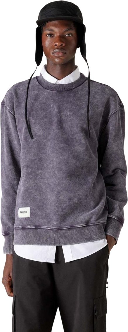 Mizuno Herren Sportstyle Rundhals Sweatshirt (Lila)